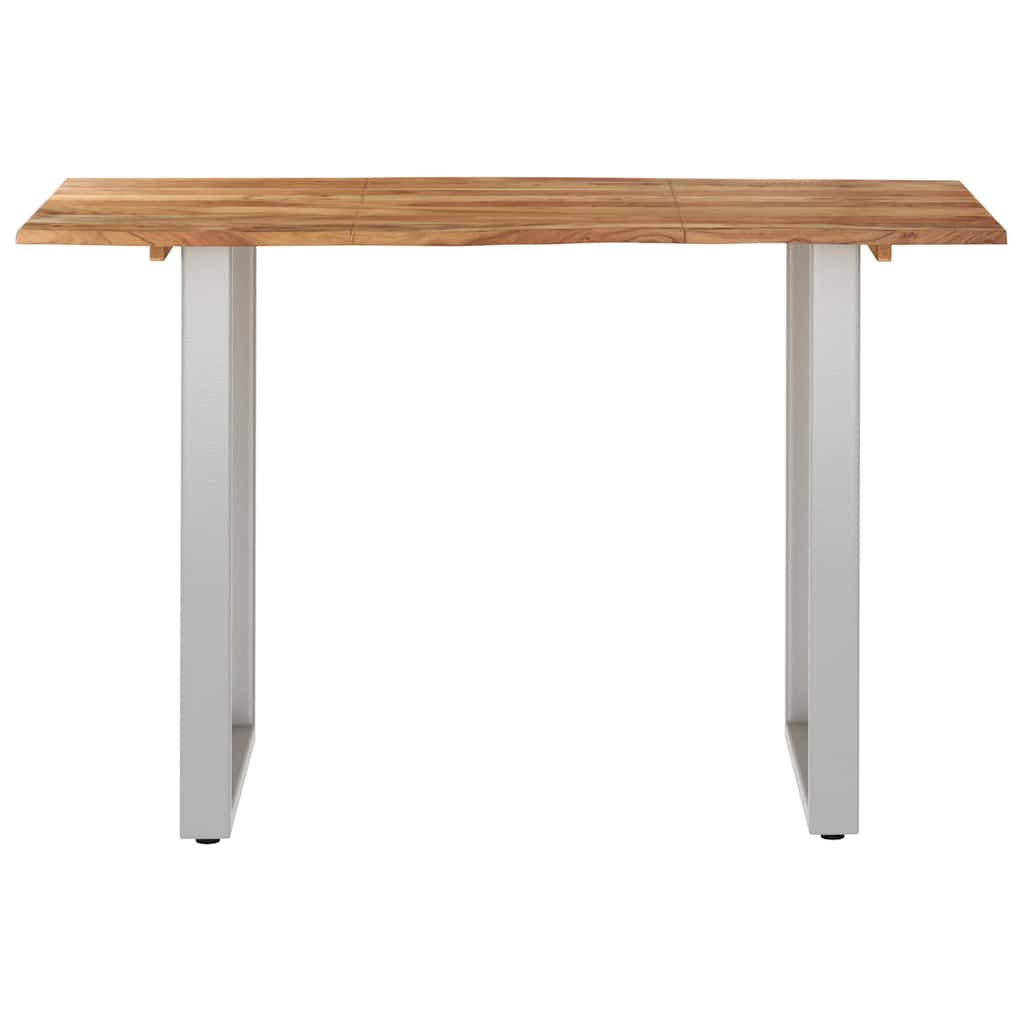 vidaXL Τραπεζαρία 118 x 58 x 76 εκ. από Μασίφ Ξύλο Ακακίας