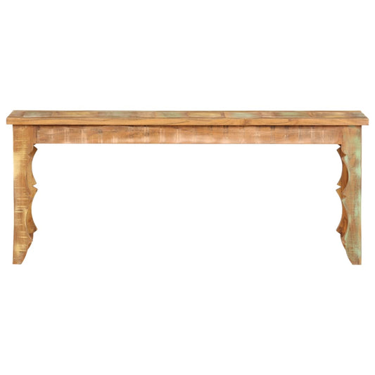 vidaXL Πάγκος 110 x 35 x 45 εκ. από Μασίφ Ανακυκλωμένο Ξύλο