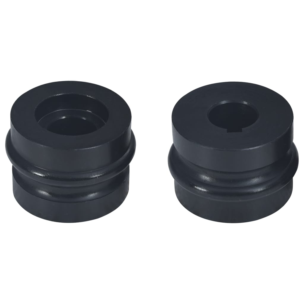 vidaXL Παξιμάδια Φλάντζας για Μηχάνημα Αυλάκωσης Σωλήνων 12 τεμ Ατσάλι