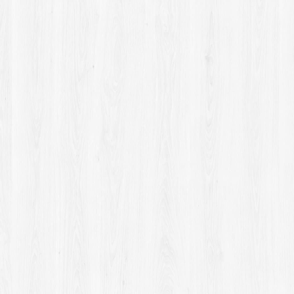 vidaXL Μεμβράνες Πόρτας Αυτοκόλλητες 2 τεμ. Λευκό Ξύλο 210x90 εκ. PVC