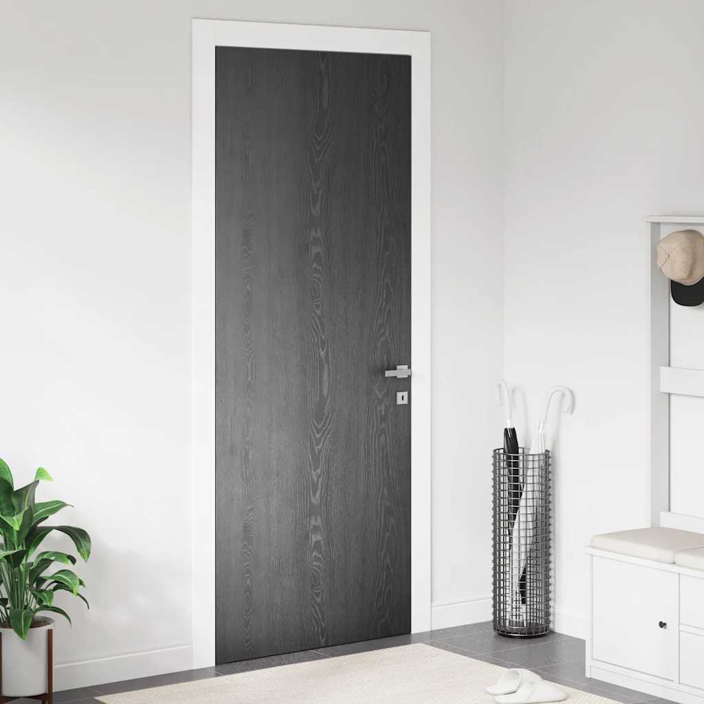 vidaXL Μεμβράνη Αυτοκόλλητη για Έπιπλα Σκούρο Ξύλο 500 x 90 εκ. PVC