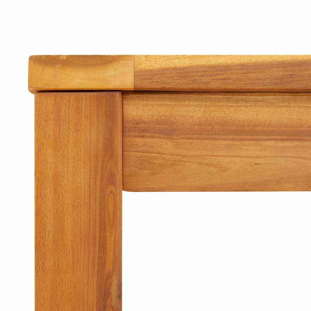 vidaXL Τραπέζι Κήπου 85 x 85 x 74 εκ. από Μασίφ Ξύλο Ακακίας