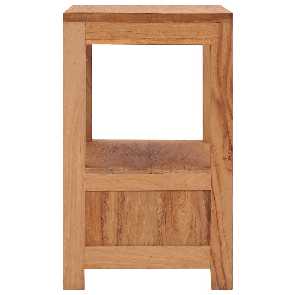 vidaXL Κομοδίνο 40 x 30 x 50 εκ. από Μασίφ Ξύλο Teak
