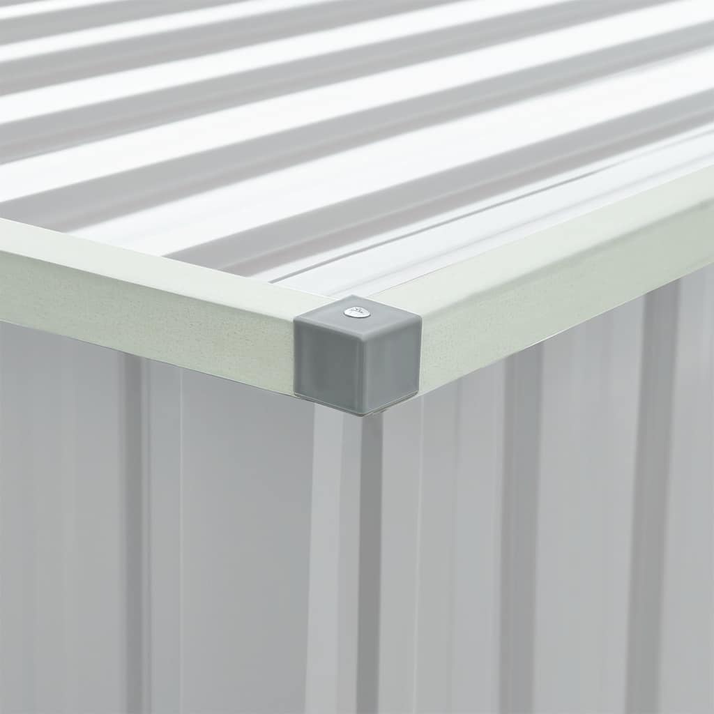 vidaXL Μπαούλο Αποθήκευσης Κήπου Γκρι 171 x 99 x 93 εκ.