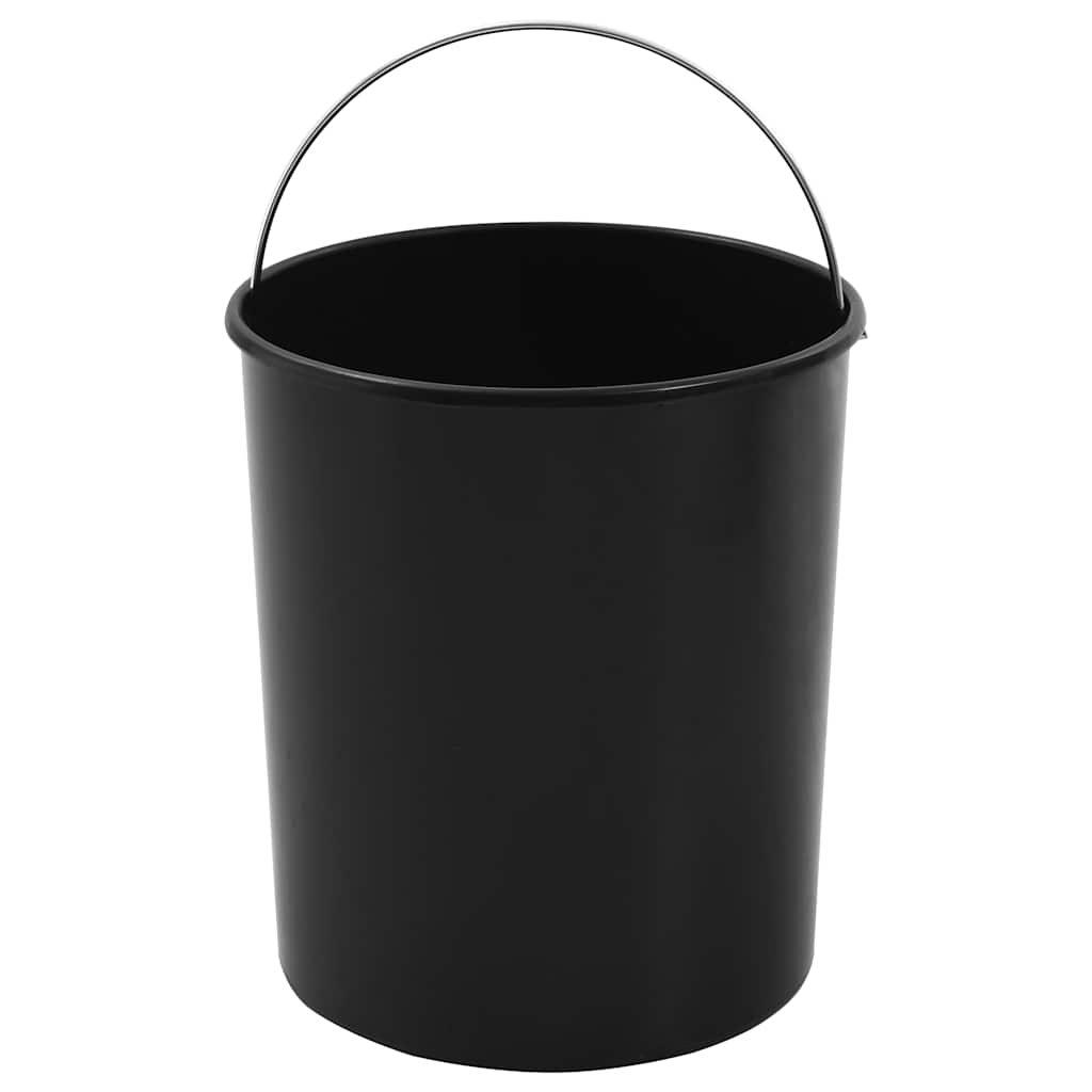 vidaXL Κάδος Απορριμμάτων Ντουλαπιού Κουζίνας 8 Λίτρα Ανοξείδ. Ατσάλι