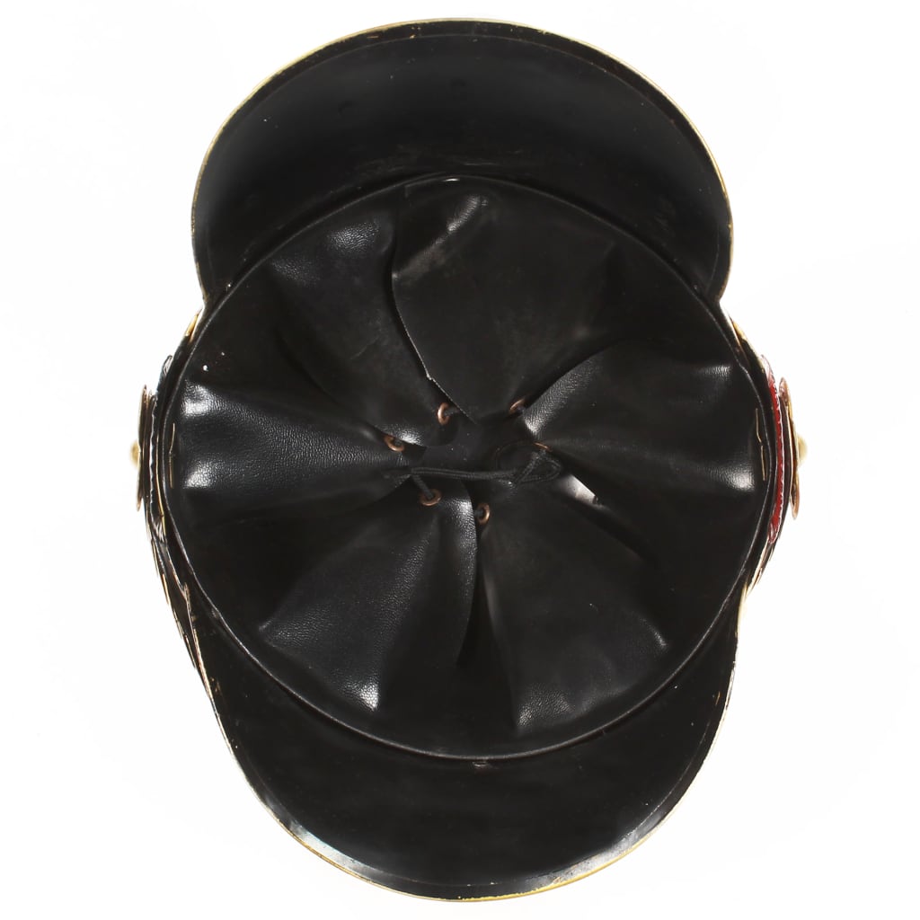 vidaXL Κράνος Γερμανικό Πρωσικό Ρέπλικα Αντικέ για LARP Ασημί Ατσάλινο