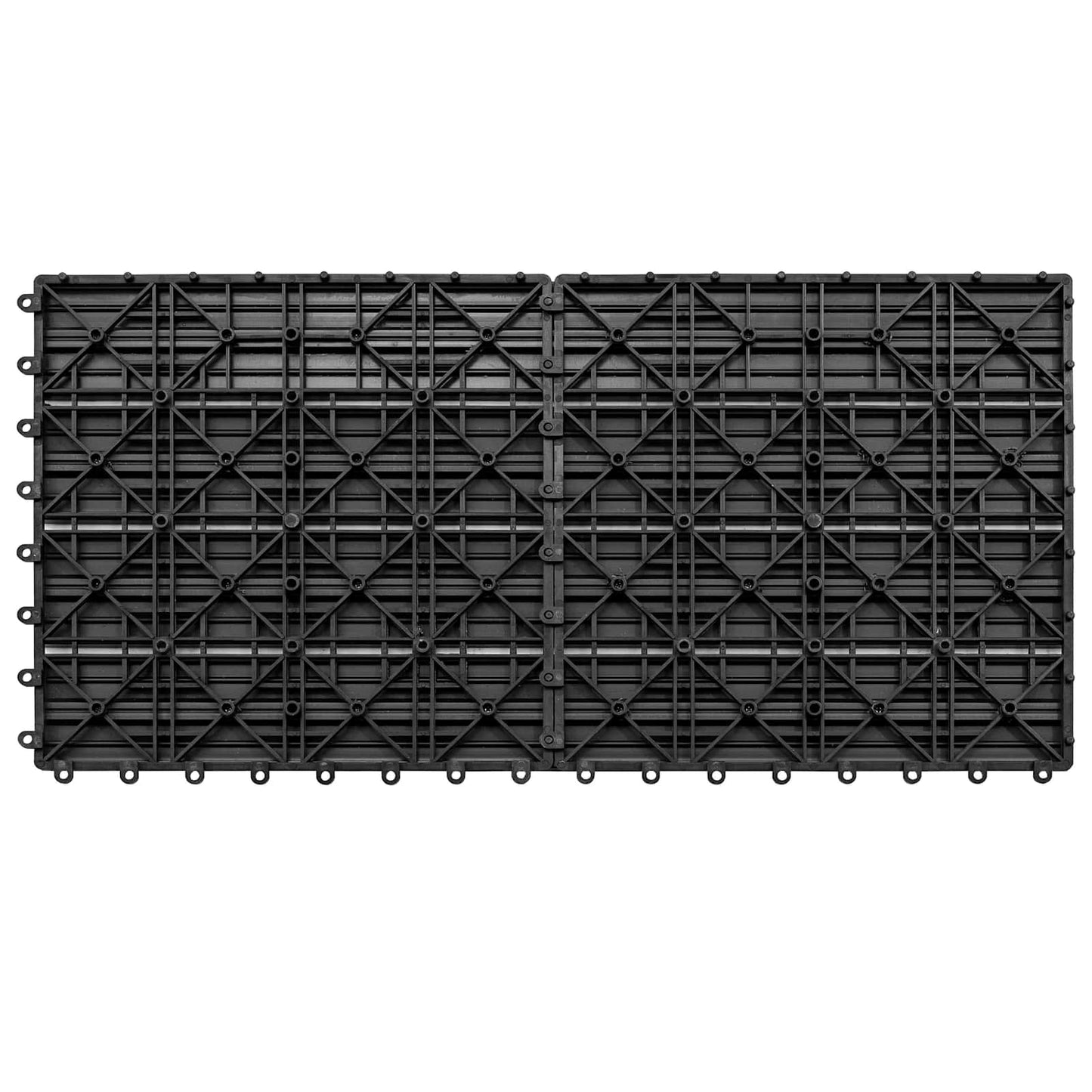 vidaXL Πλάκα Κατασκευής 6 pcs Γκρι 60 x 30 cm WPC