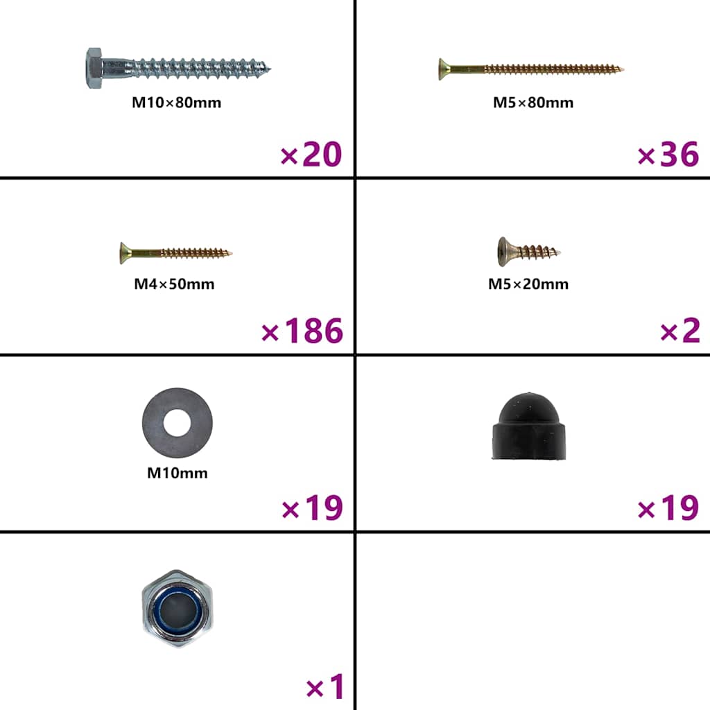 vidaXL Κούνιες με Σχοινιά 2 τεμ. Μπλε 37 x 15 εκ. από Πολυαιθυλένιο