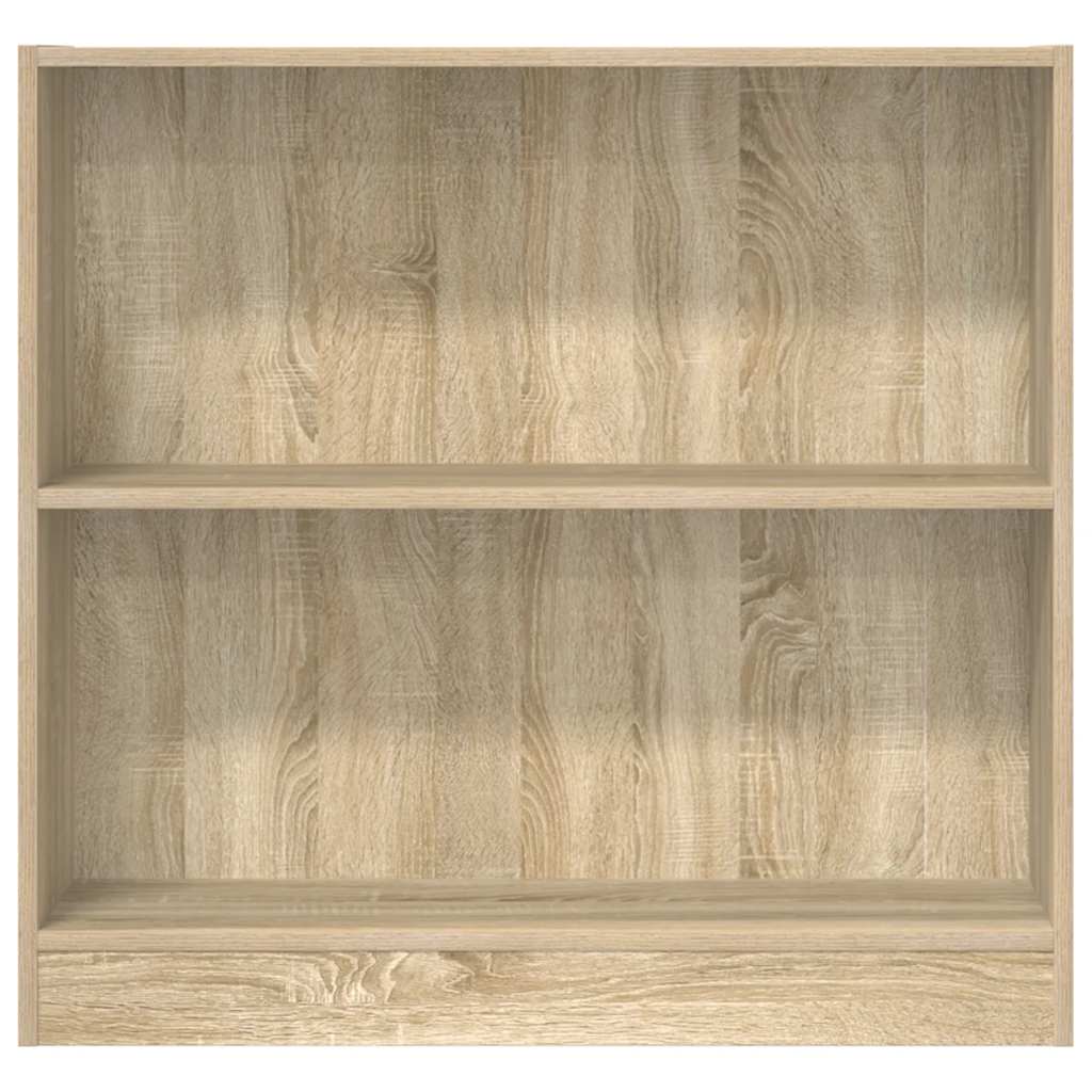 vidaXL Βιβλιοθήκη Sonoma Δρυς 80 x 24 x 75 εκ. από Τεχνητό Ξύλο