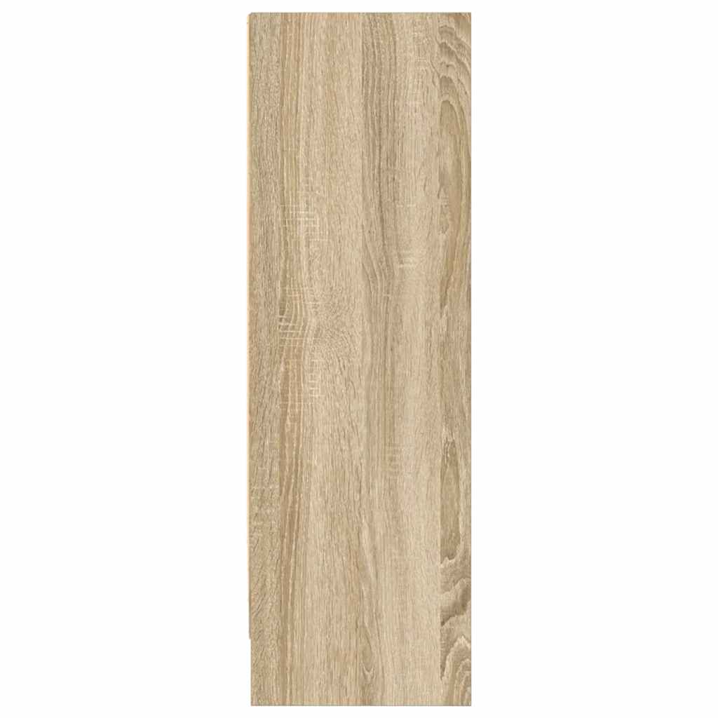 vidaXL Βιβλιοθήκη Sonoma Δρυς 80 x 24 x 75 εκ. από Τεχνητό Ξύλο