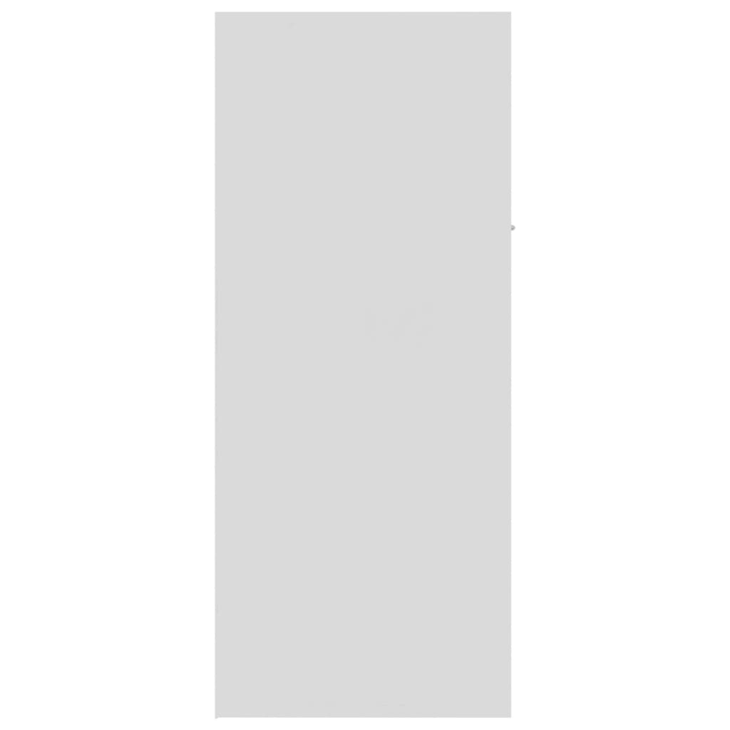 vidaXL Παπουτσοθήκη Λευκή 60 x 35 x 84 εκ. από Επεξ. Ξύλο