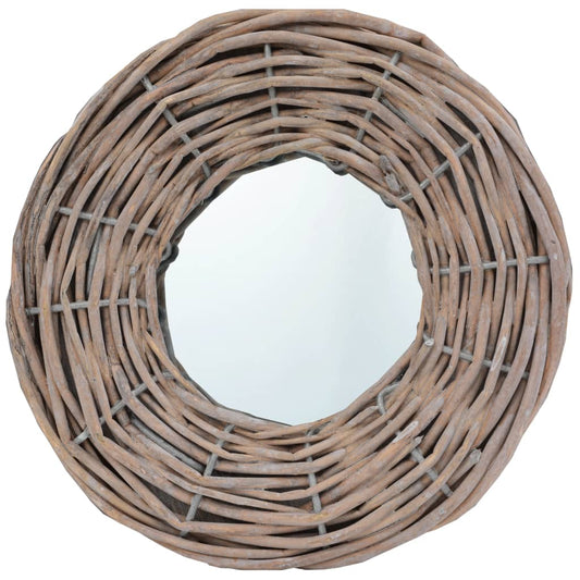vidaXL Καθρέφτες 3 τεμ. 15 εκ. από Wicker