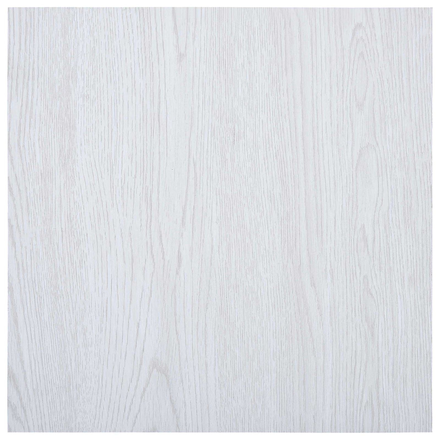 vidaXL Πλάκες Δαπέδου 5,11 τ.μ. 55 pcs PVC Λευκό ξύλο