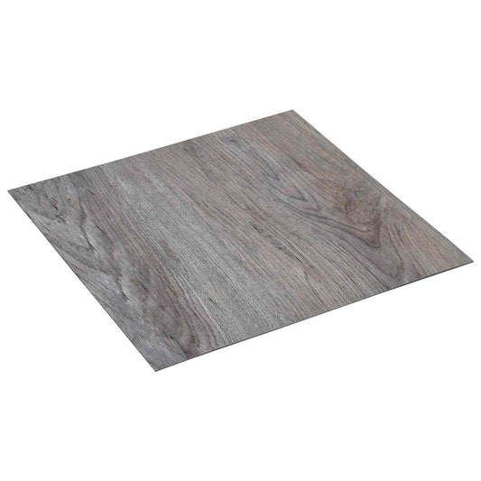 vidaXL Πλάκες Δαπέδου 55 pcs Ανοιχτό καφέ 5,11 τ.μ. PVC