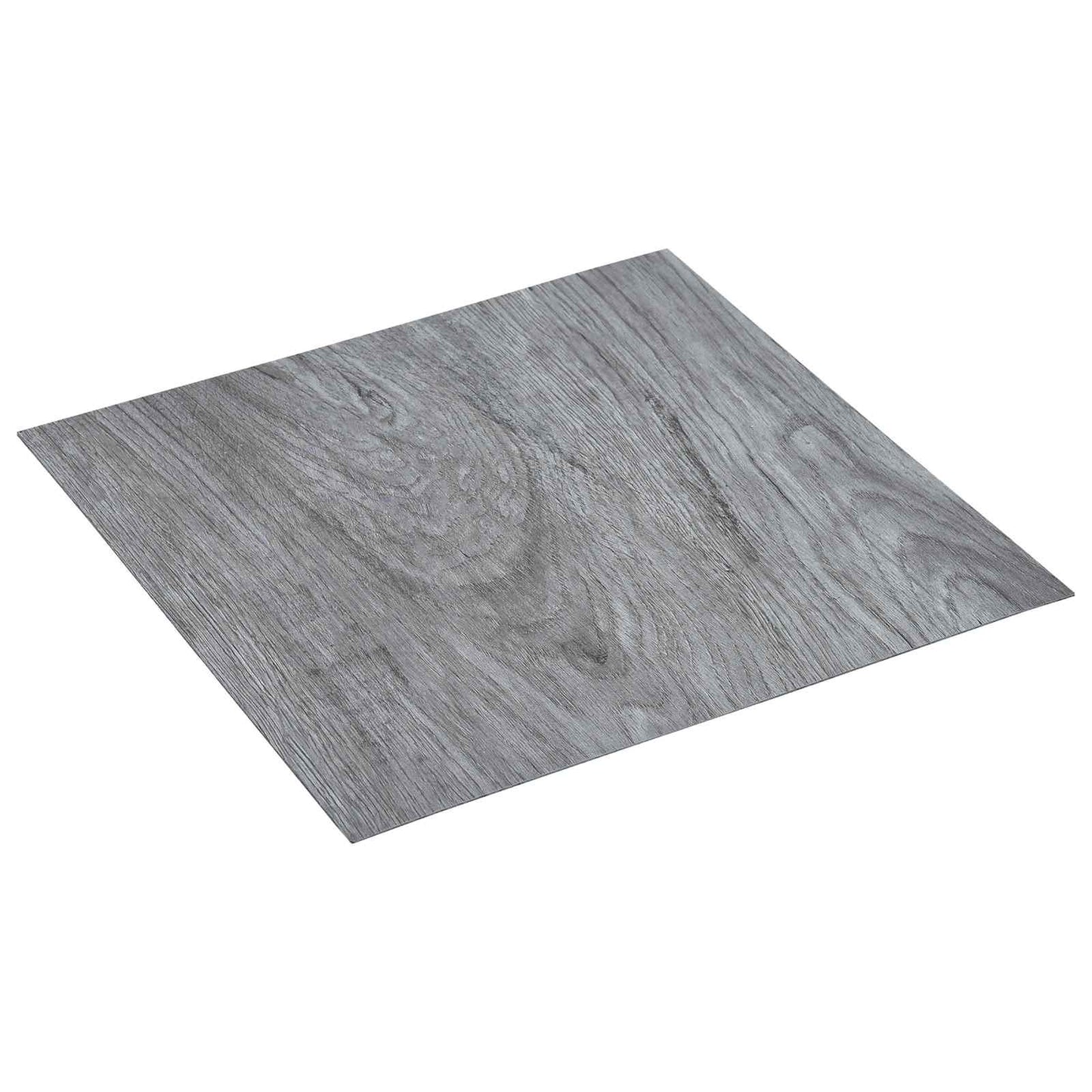 vidaXL Πλάκες Δαπέδου 55 pcs Ανοιχτό γκρι 5,11 τ.μ. PVC