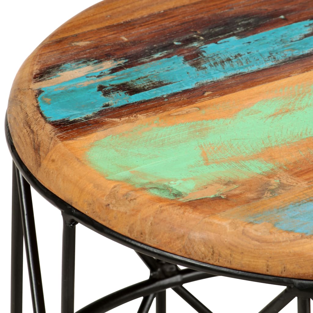 vidaXL Τραπεζάκια Σαλονιού 2 τεμ. από Μασίφ Ανακυκλωμένο Ξύλο