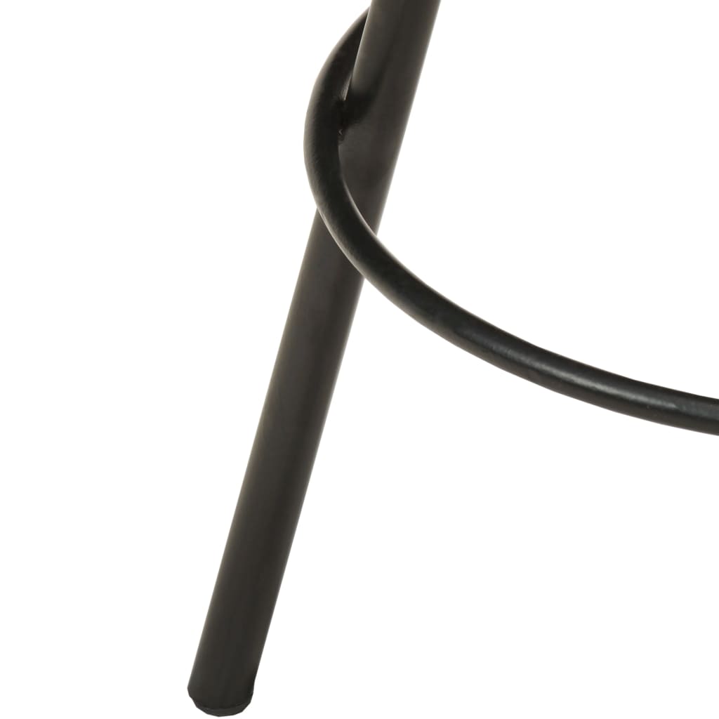 vidaXL Σκαμπό Μπαρ 2 τεμ. από Ακατέργαστο Ξύλο Μάνγκο