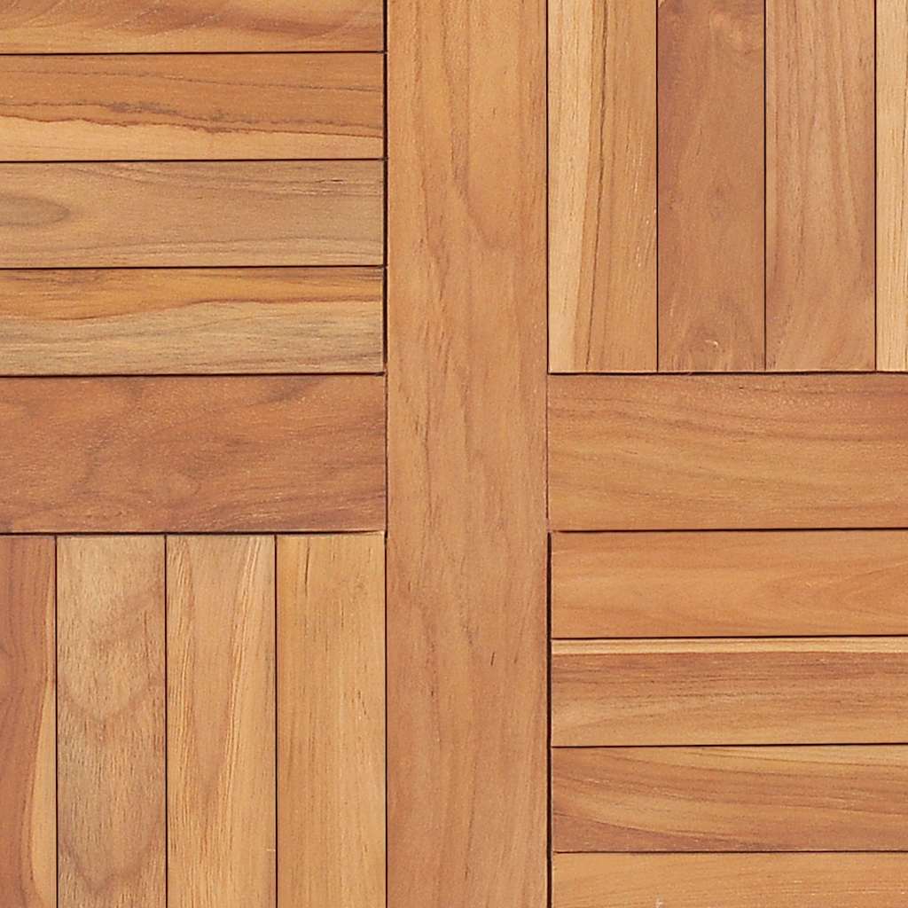 vidaXL Επιφάνεια Τραπεζιού 60 x 60 x 2,5 εκ. Μασίφ Ξύλο Teak