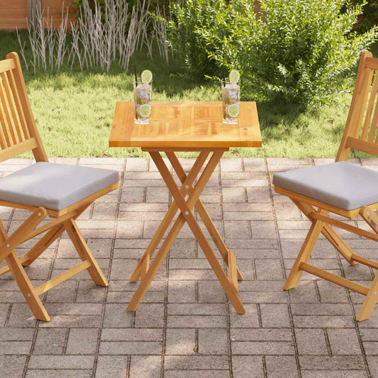 vidaXL Επιφάνεια Τραπεζιού 60 x 60 x 2,5 εκ. Μασίφ Ξύλο Teak