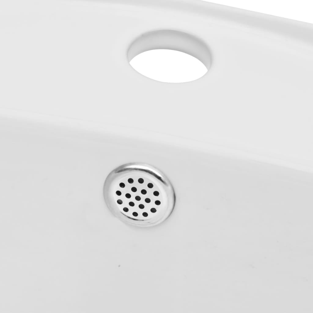 vidaXL Σετ Επίπλων Μπάνιου 2 Τεμαχίων Γκρι Κεραμικό