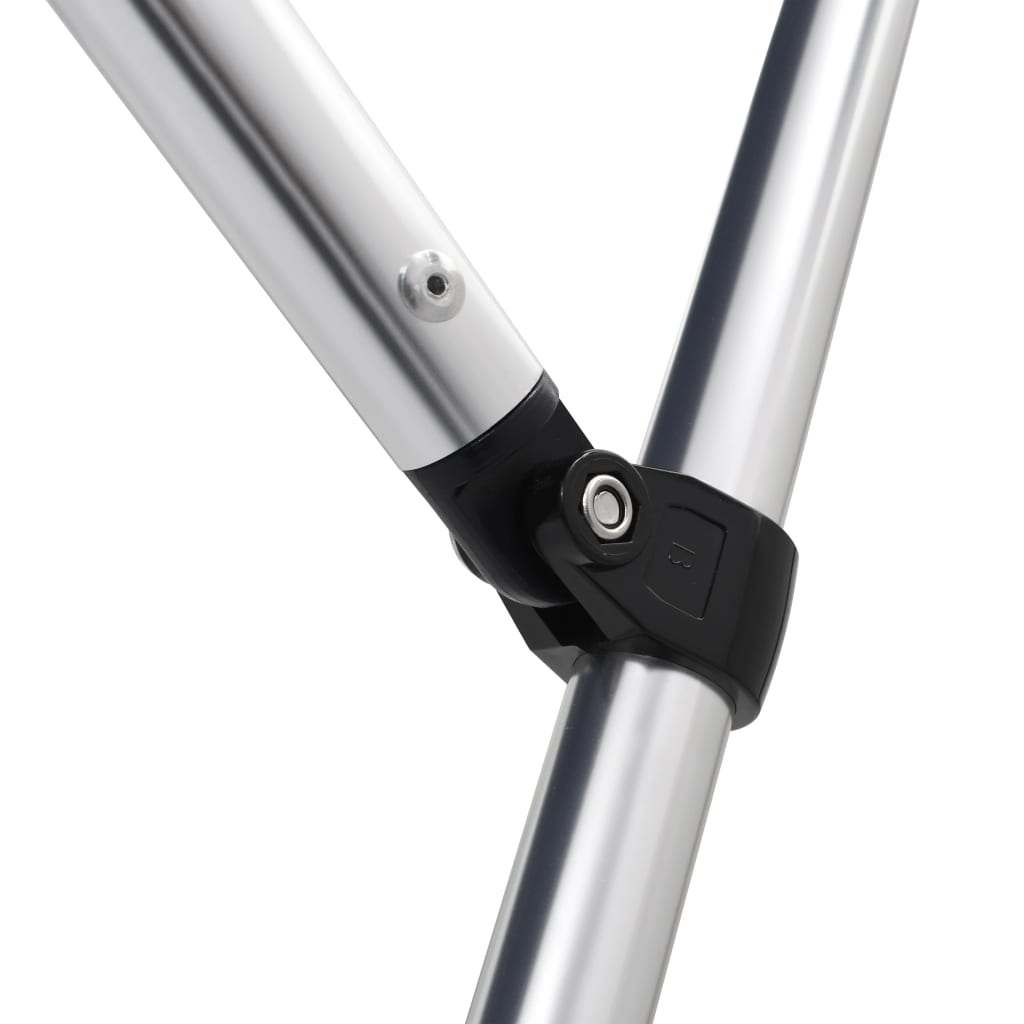 vidaXL Τέντα Σκάφους με 3 Αψίδες Λευκή 183 x 196 x 137 εκ.