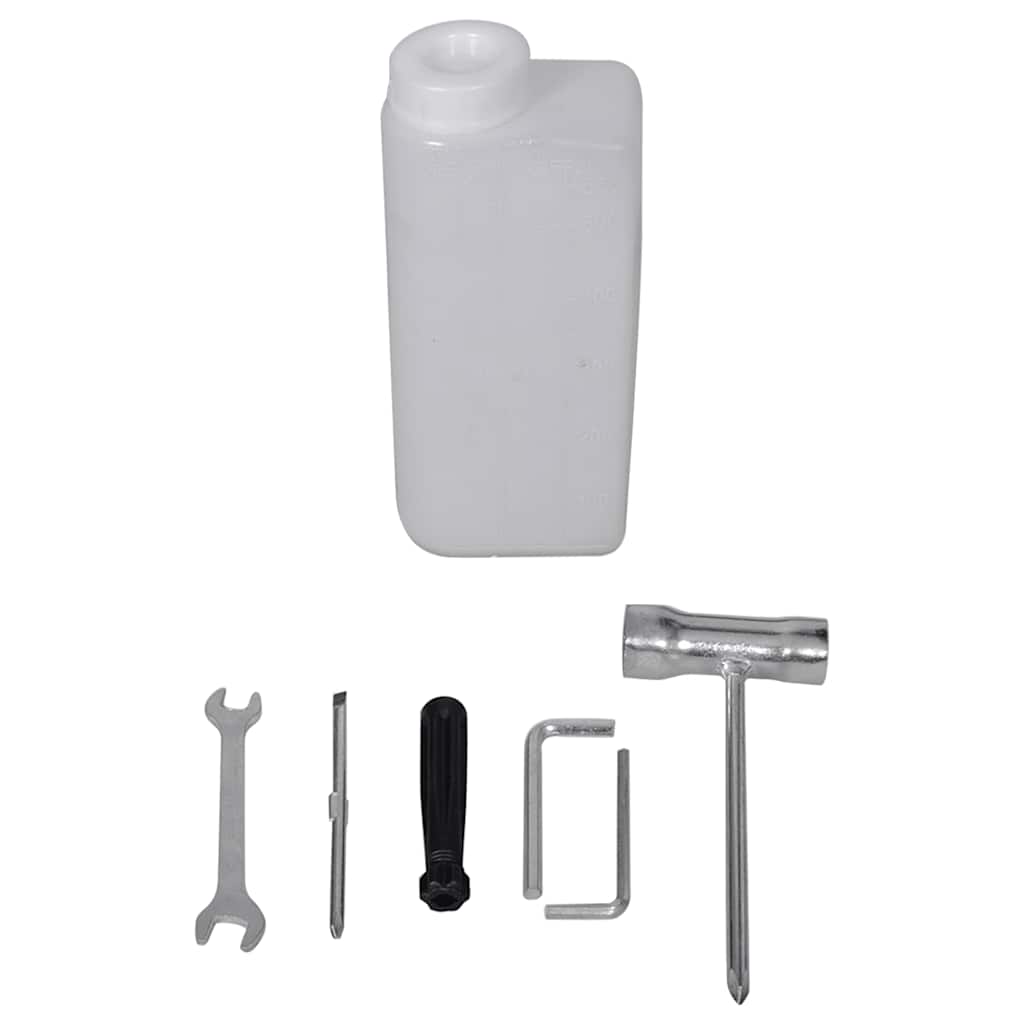 vidaXL Σετ Γεωτρύπανου Ατσάλινο