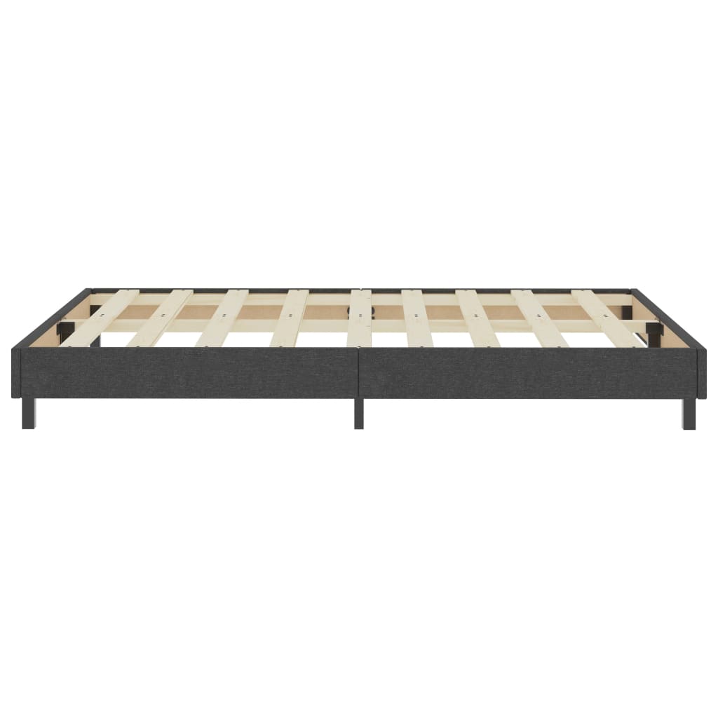 vidaXL Πλαίσιο Κρεβατιού Boxspring Γκρι 180 x 200 εκ. Υφασμάτινο