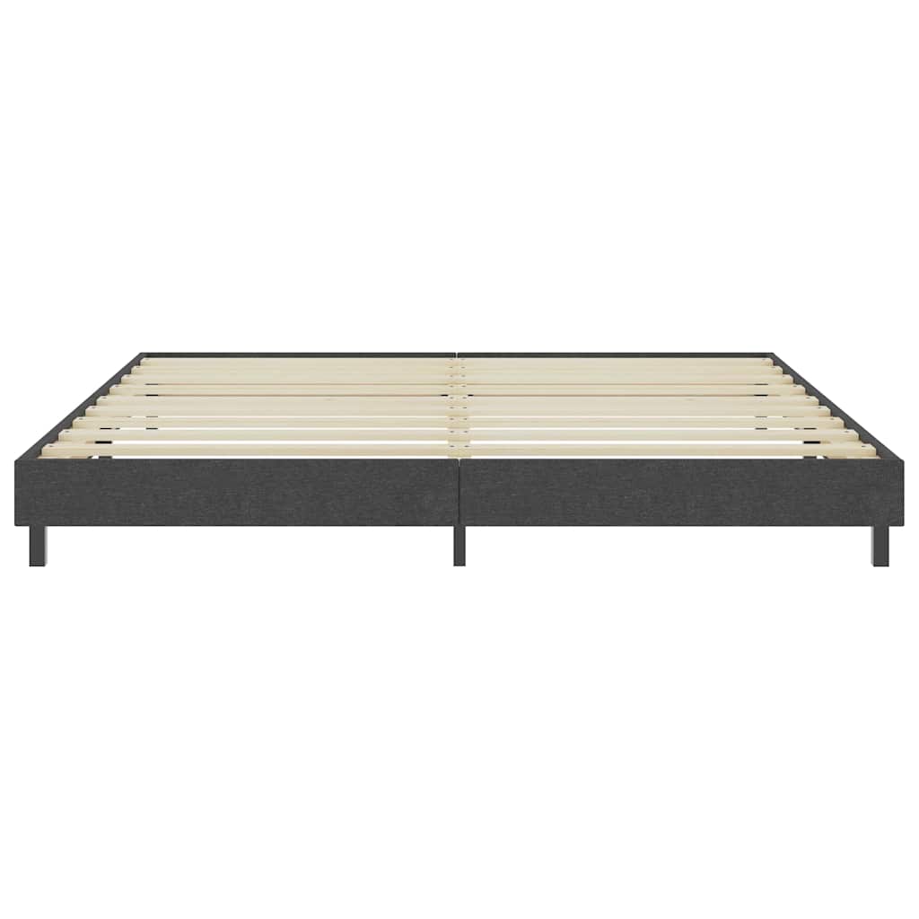 vidaXL Πλαίσιο Κρεβατιού Boxspring Γκρι 200 x 200 εκ. Υφασμάτινο