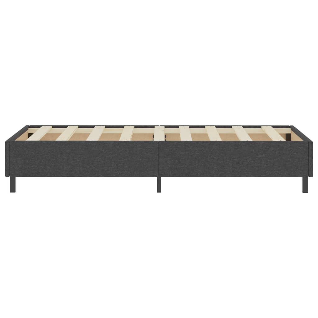 vidaXL Πλαίσιο Κρεβατιού Boxspring Γκρι 100 x 200 εκ. Υφασμάτινο