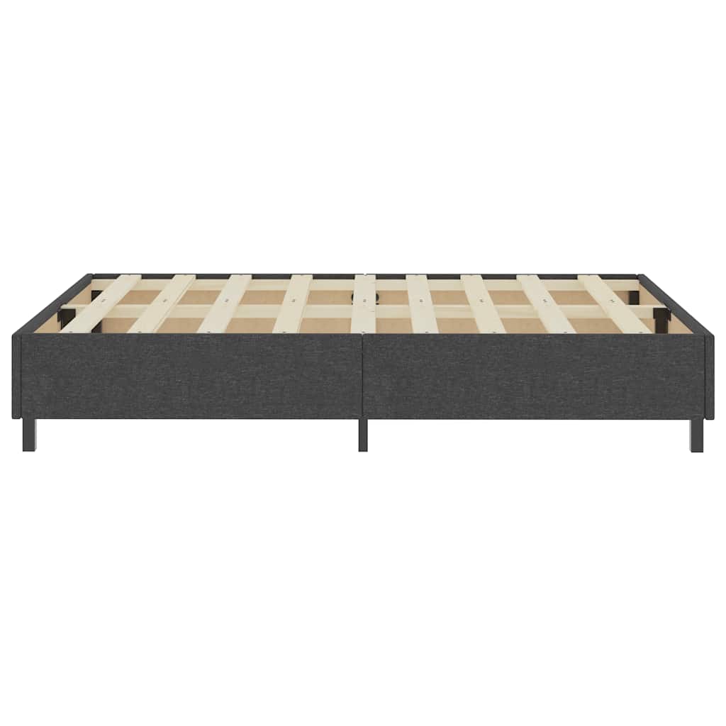 vidaXL Πλαίσιο Κρεβατιού Boxspring Γκρι 160 x 200 εκ. Υφασμάτινο