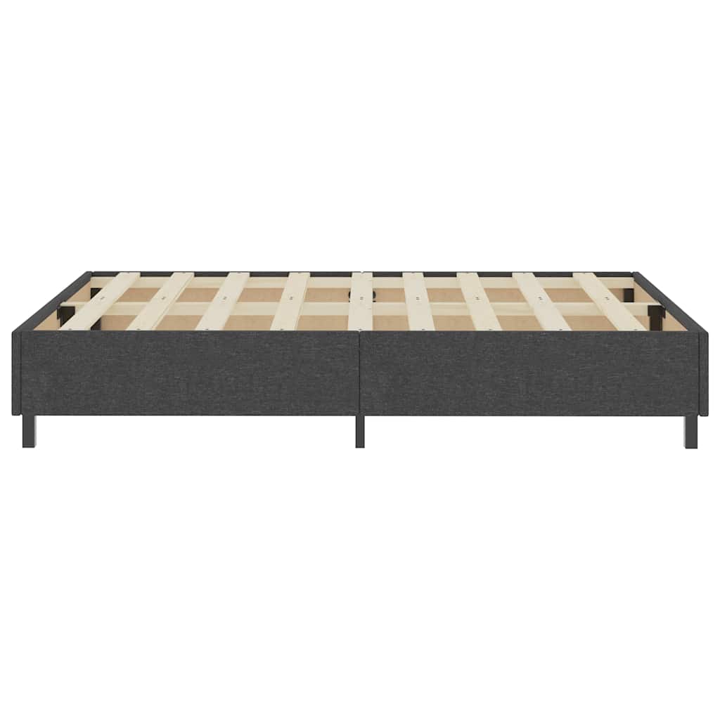 vidaXL Πλαίσιο Κρεβατιού Boxspring Γκρι 180 x 200 εκ. Υφασμάτινο