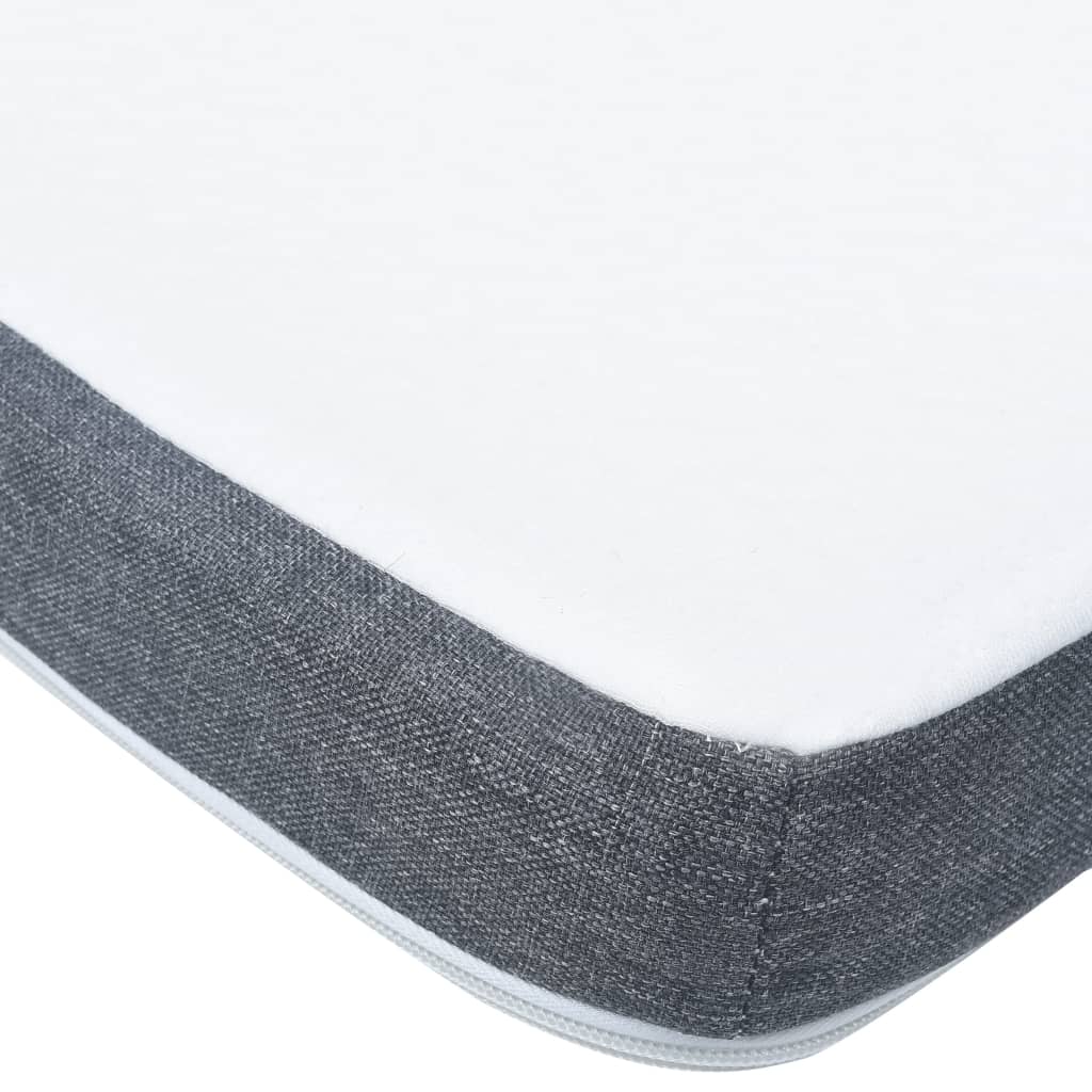 vidaXL Ανώστρωμα για Κρεβάτι Boxspring 200 x 120 x 5 εκ. μέτριας απαλότητας