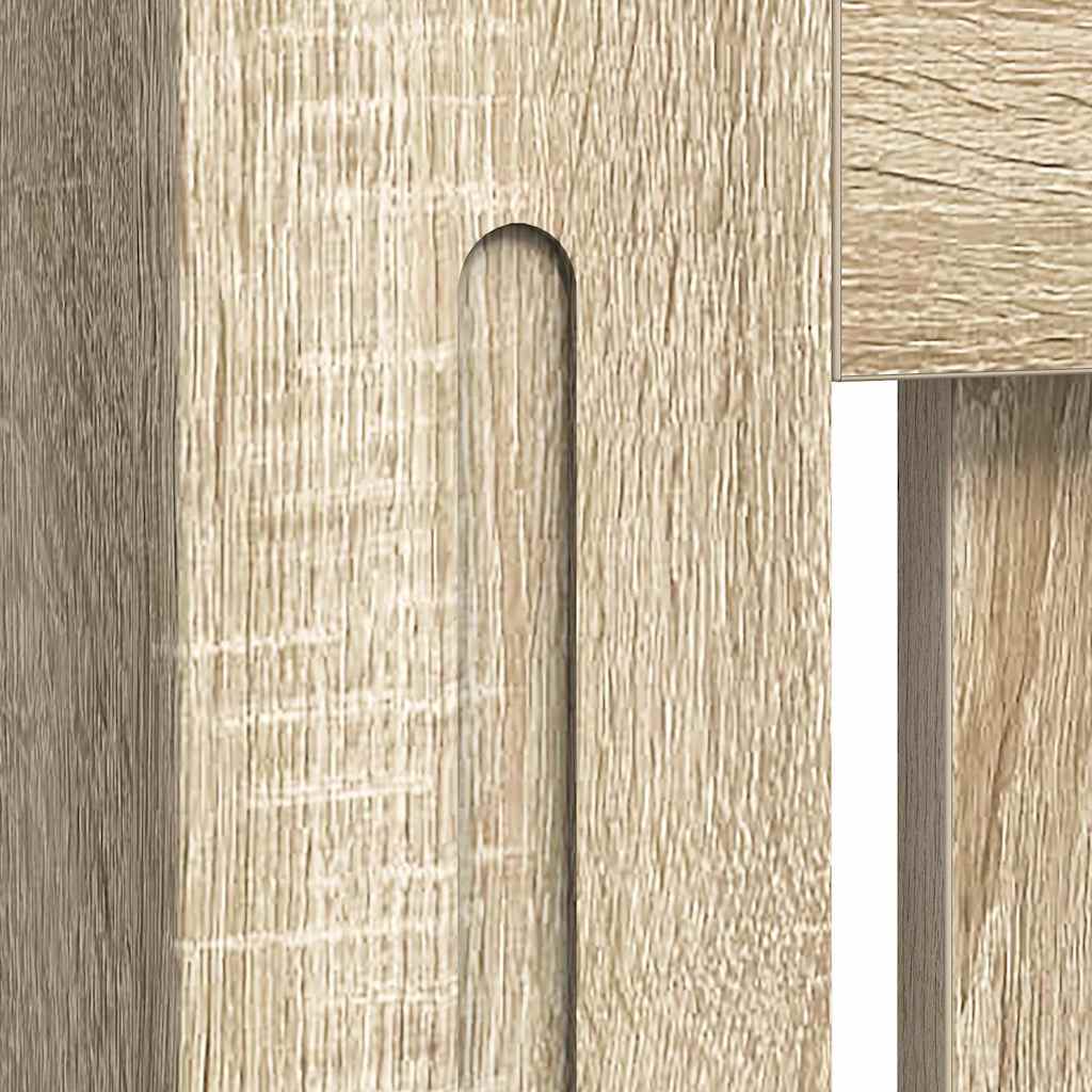 vidaXL Κάλυμμα Καλοριφέρ 112 x 19 x 81,5 εκ. από Επεξεργασμένο Ξύλο