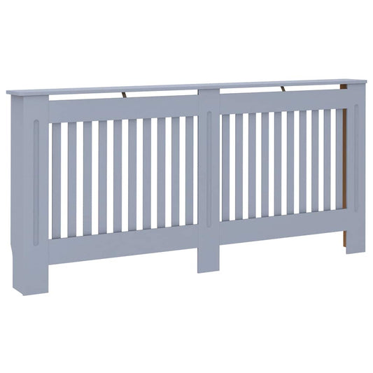 vidaXL Κάλυμμα Καλοριφέρ Ανθρακί 172 x 19 x 81,5 εκ. από MDF