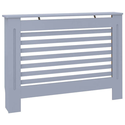 vidaXL Κάλυμμα Καλοριφέρ Ανθρακί 112 x 19 x 81,5 εκ. από MDF