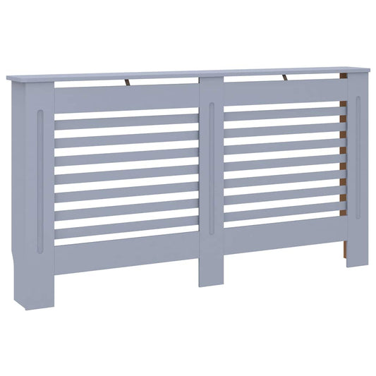 vidaXL Κάλυμμα Καλοριφέρ Ανθρακί 152 x 19 x 81,5 εκ. από MDF