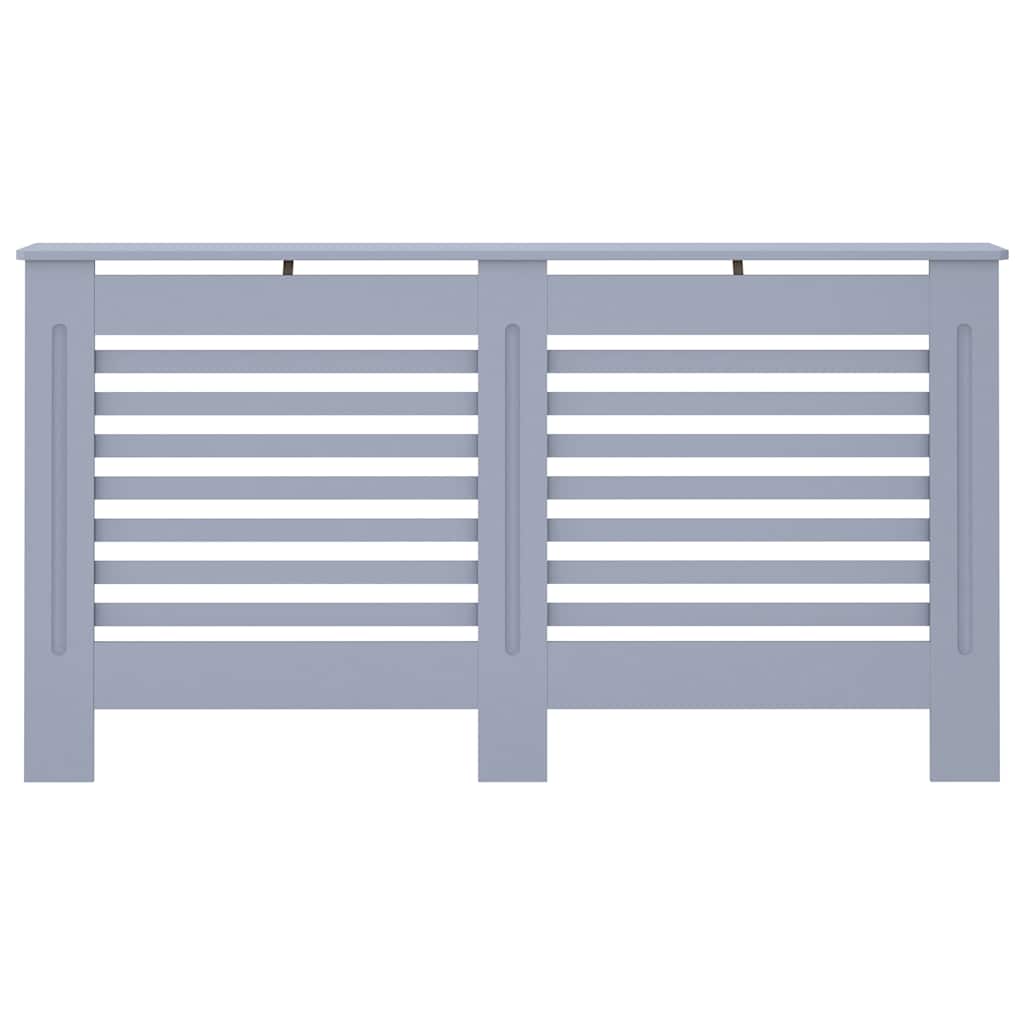 vidaXL Κάλυμμα Καλοριφέρ Ανθρακί 152 x 19 x 81,5 εκ. από MDF