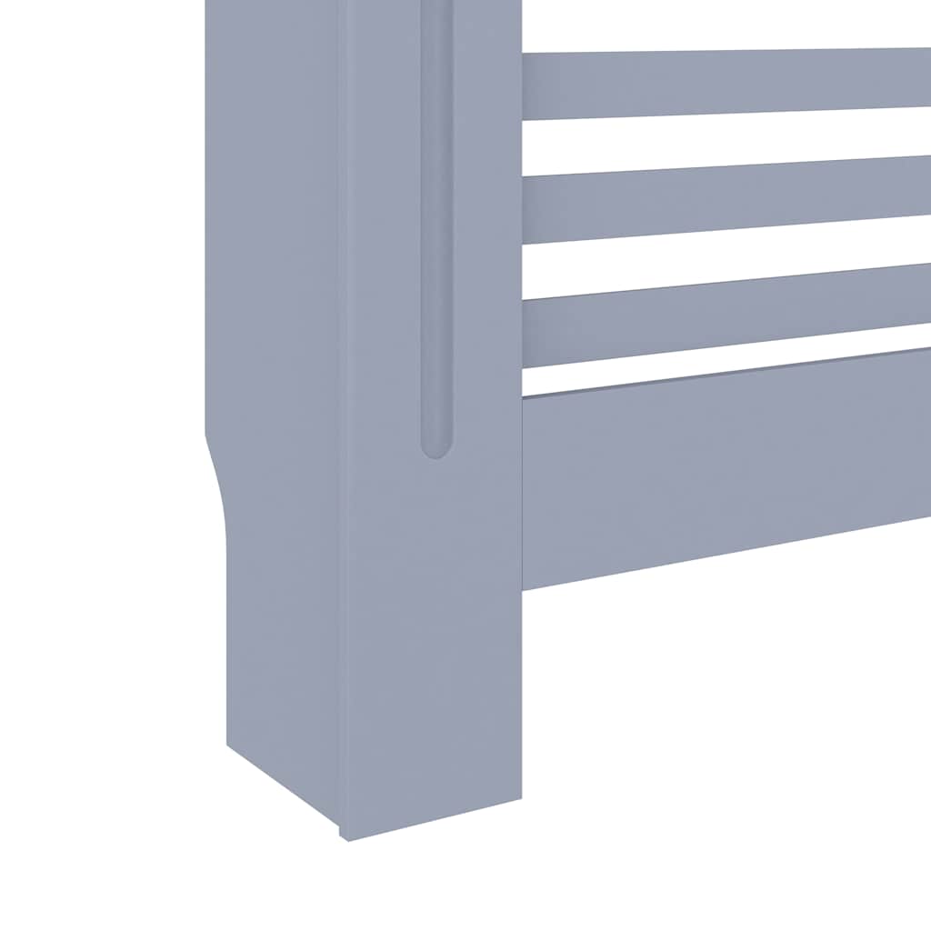 vidaXL Κάλυμμα Καλοριφέρ Ανθρακί 152 x 19 x 81,5 εκ. από MDF