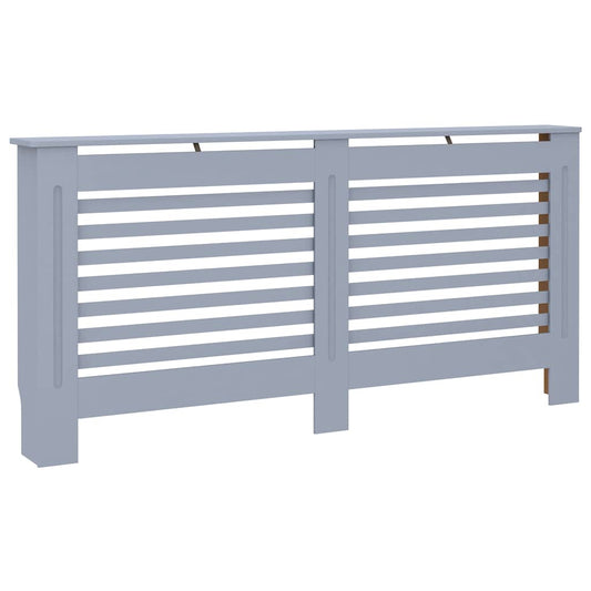 vidaXL Κάλυμμα Καλοριφέρ Ανθρακί 172 x 19 x 81,5 εκ. από MDF