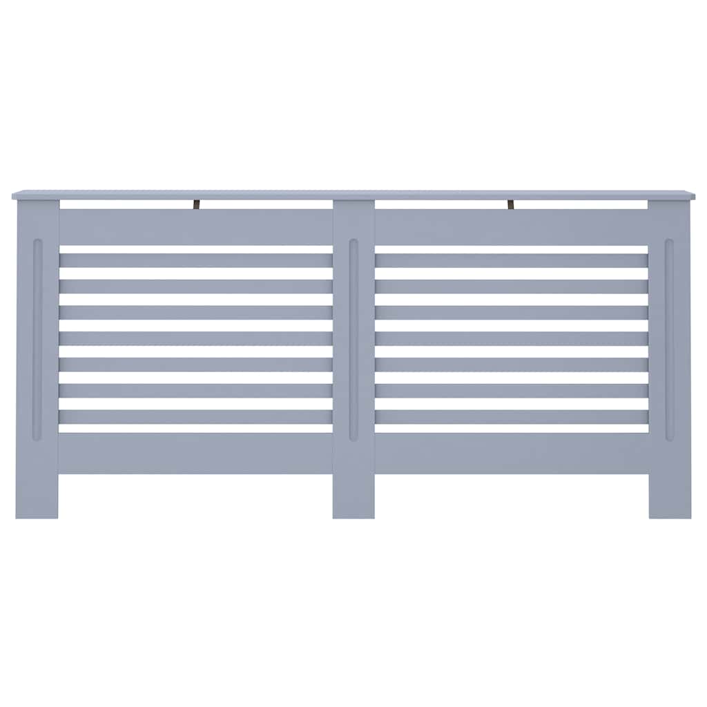 vidaXL Κάλυμμα Καλοριφέρ Ανθρακί 172 x 19 x 81,5 εκ. από MDF