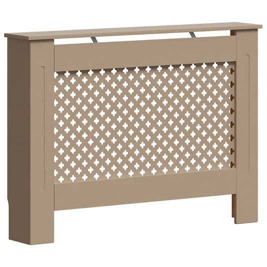 vidaXL Κάλυμμα Καλοριφέρ 112 x 19 x 81,5 εκ. από MDF