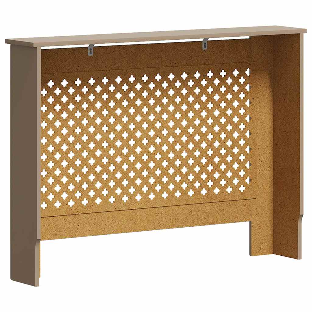 vidaXL Κάλυμμα Καλοριφέρ 112 x 19 x 81,5 εκ. από MDF