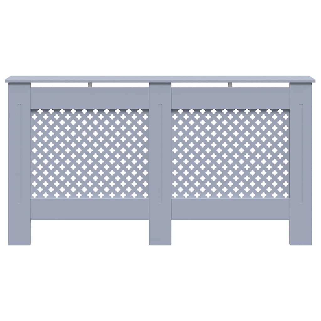 vidaXL Κάλυμμα Καλοριφέρ Ανθρακί 152 x 19 x 81,5 εκ. από MDF