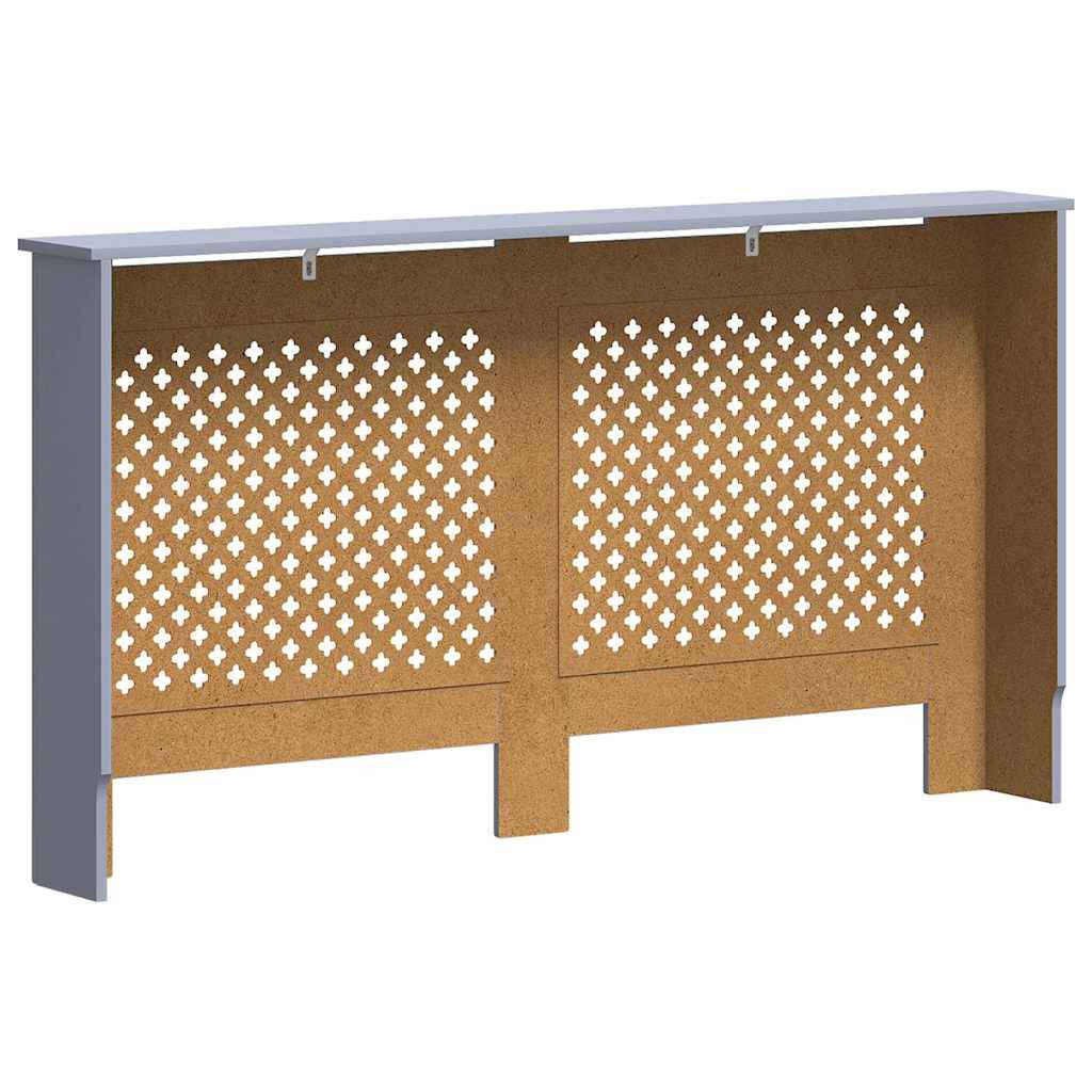 vidaXL Κάλυμμα Καλοριφέρ Ανθρακί 152 x 19 x 81,5 εκ. από MDF