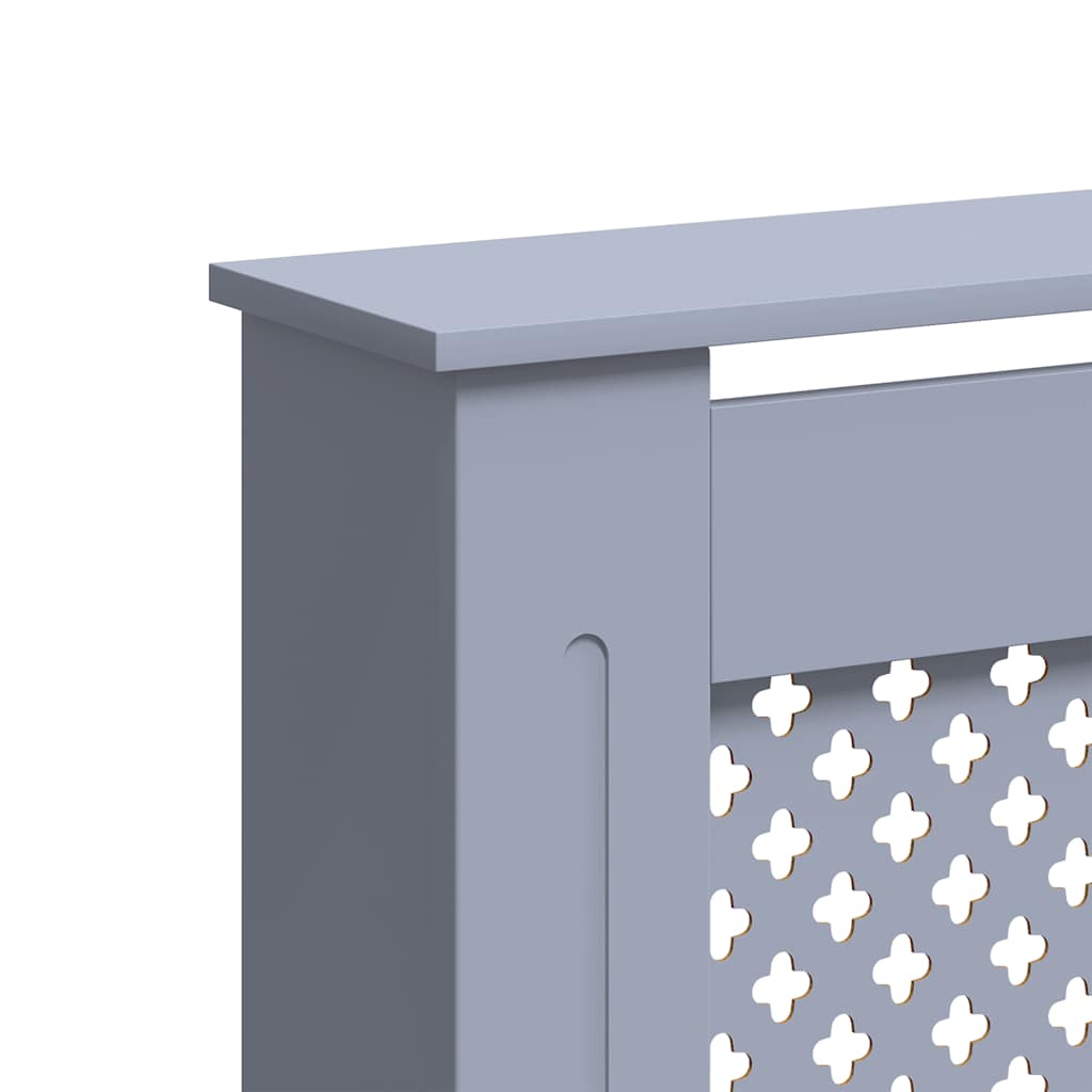vidaXL Κάλυμμα Καλοριφέρ Ανθρακί 152 x 19 x 81,5 εκ. από MDF