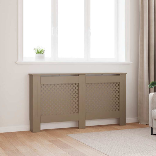 vidaXL Κάλυμμα Καλοριφέρ 152 x 19 x 81,5 εκ. από MDF