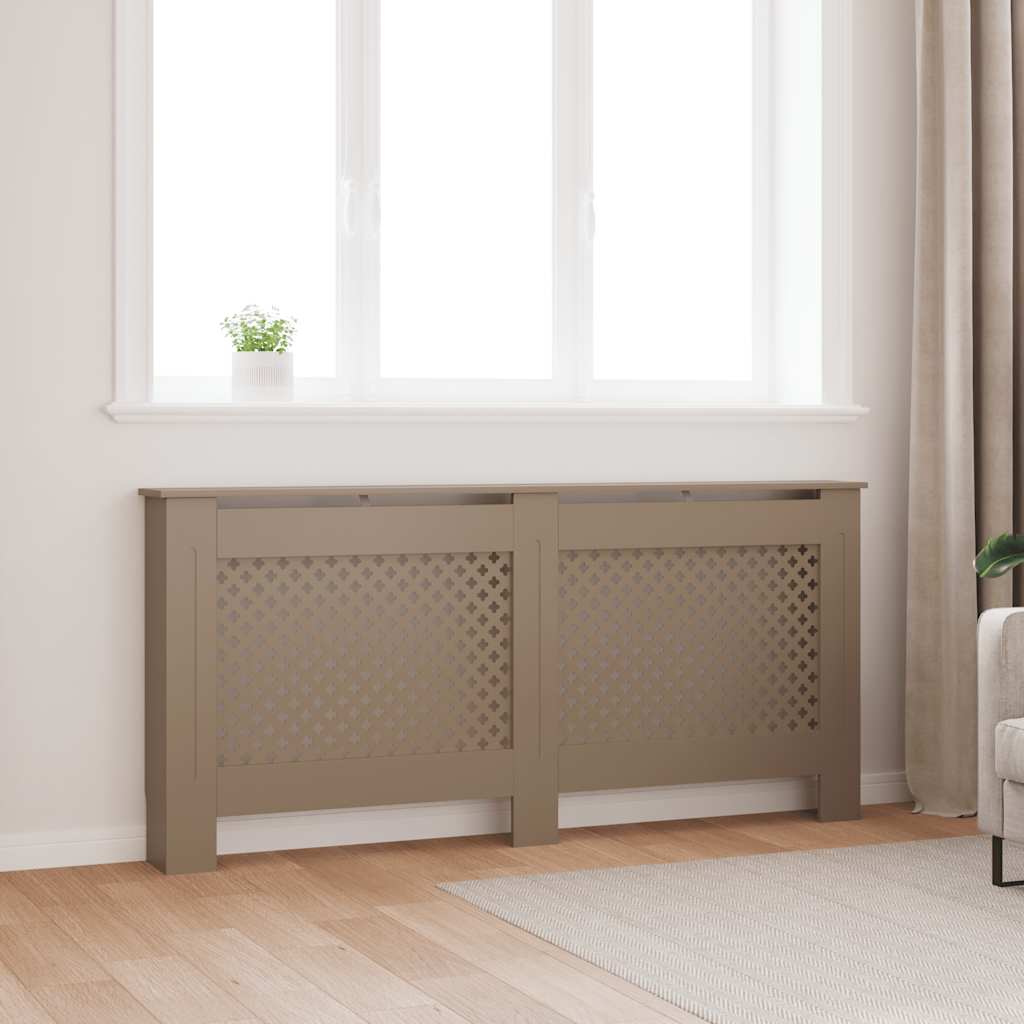 vidaXL Κάλυμμα Καλοριφέρ 172 x 19 x 81,5 εκ. από MDF