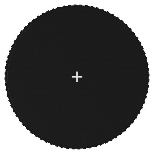 vidaXL Σεντόνι Αναπήδησης Μαύρο για Στρογγυλό Τραμπολίνο 4,27 μ.