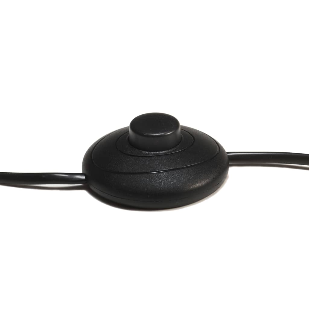 vidaXL Φωτιστικό Δαπέδου με Τρίποδο Καφέ Μελί/Γκρι 141 εκ. Ξύλο Teak