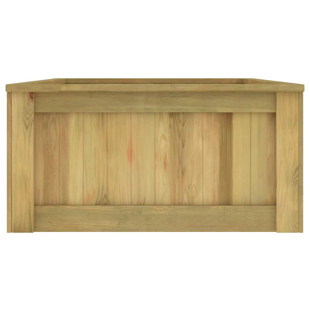 vidaXL Υπερυψωμένη Γλάστρα 196 x 100 x 50 εκ. Εμποτισμένο Ξύλο Πεύκου